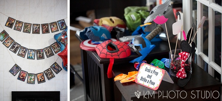 iron man birthday, superhero decoration, comic book, photo booth, dallas party photographer