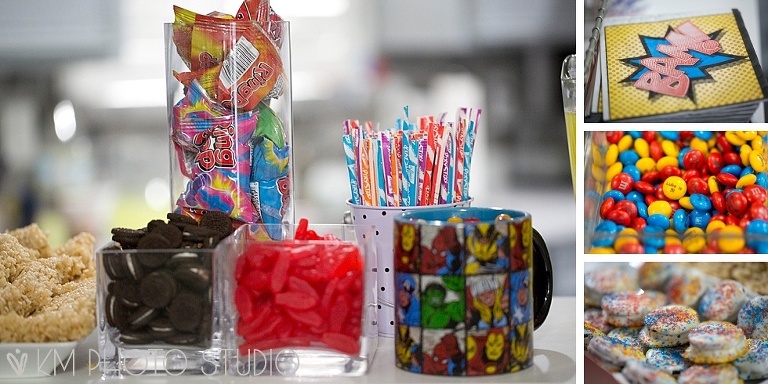 iron man birthday, superhero decoration, comic book, photo booth, dallas party photographer