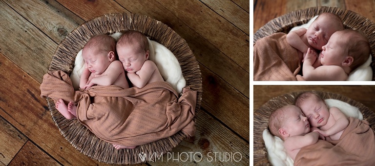 Twin Newborn Photographer Plano, Twin Newborn Session, Twin Newborn Photographer Dallas, Identical Twins, KM Photo Studio