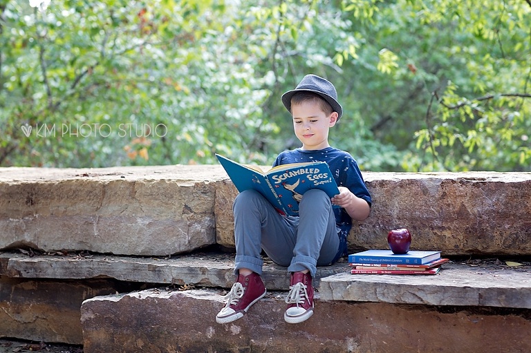 Back to School Session, Kindergarten Session, First day of School, KM Photo Studio, Dallas Portrait Photographer, Dallas Child Photographer