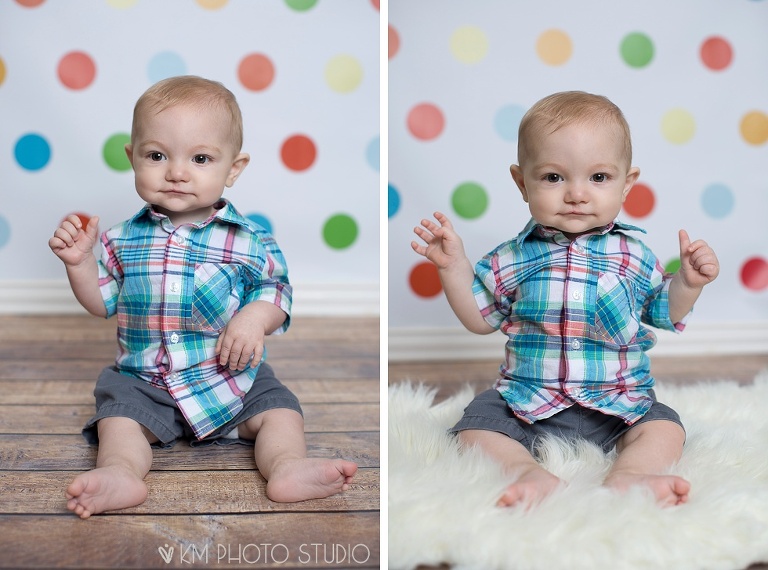 7 month session, KM Photo Studio, Dallas Baby Photographer, Plano Baby Photographer