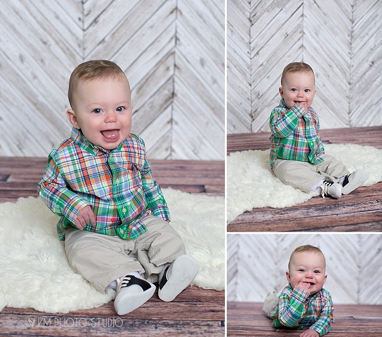 Dallas 6 Month Baby Photographer, KM Photo Studio, Dallas Baby Photographer, Plano Baby Photographer, 6 month session, DFW Baby Photographer, Richardson Baby Photographer