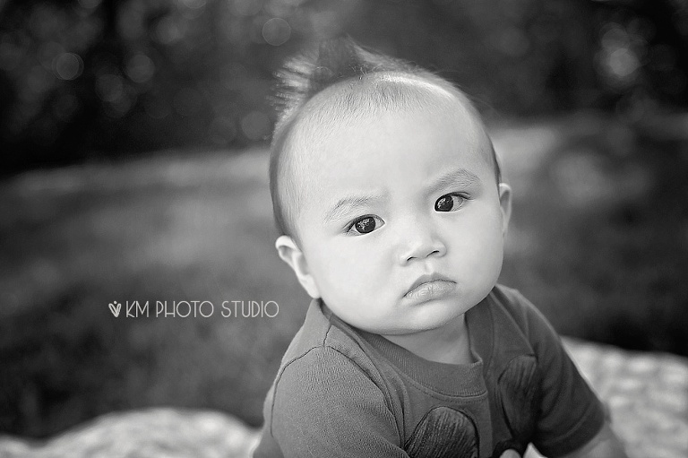 10 month session, KM Photo Studio, Richardson Baby Photographer