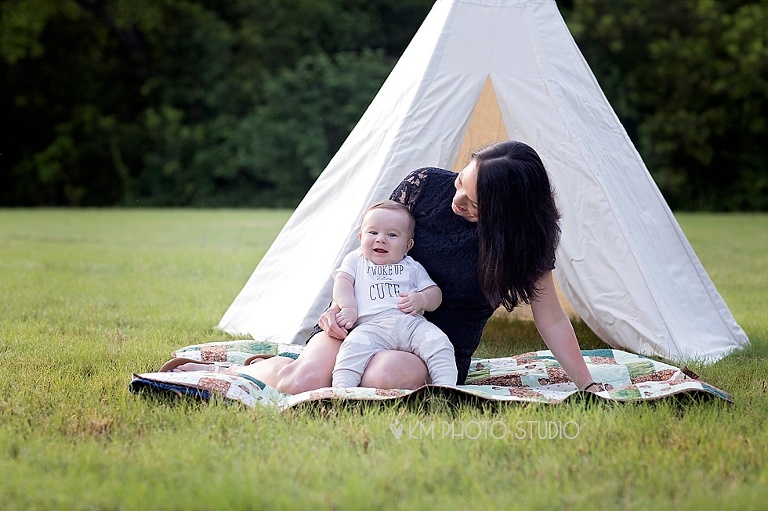 Plano TX 6 Month Baby Photographer, Plano Baby Photographer, 6 Month Session, 6 Month Baby Photographer, Dallas 6 Month Baby, KM Photo Studio