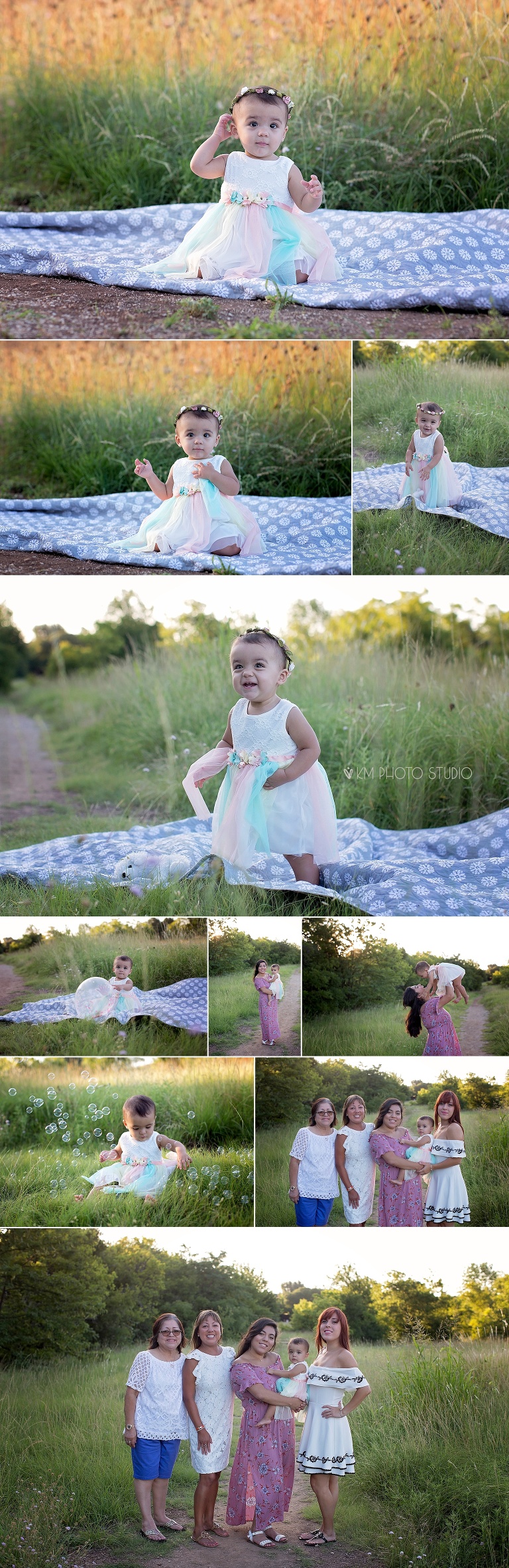 Plano One Year Photographer, 1 Yr Photographer Richardson TX, Richardson 1 Year Wildflower Session Photographer, Richardson Family Photographer, Richardson Child Photographer, Dallas Child Photographer, Frisco Child Photographer, Plano Child Photographer, KM Photo Studio